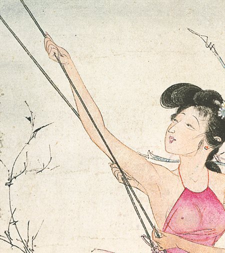 青州-胡也佛的仕女画和最知名的金瓶梅秘戏图